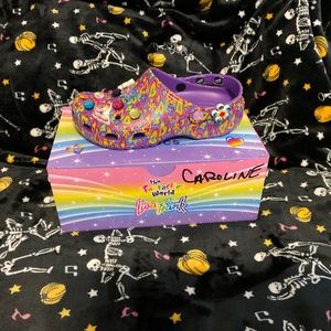 Limited Edition Lisa Frank Crocs New with Tags!